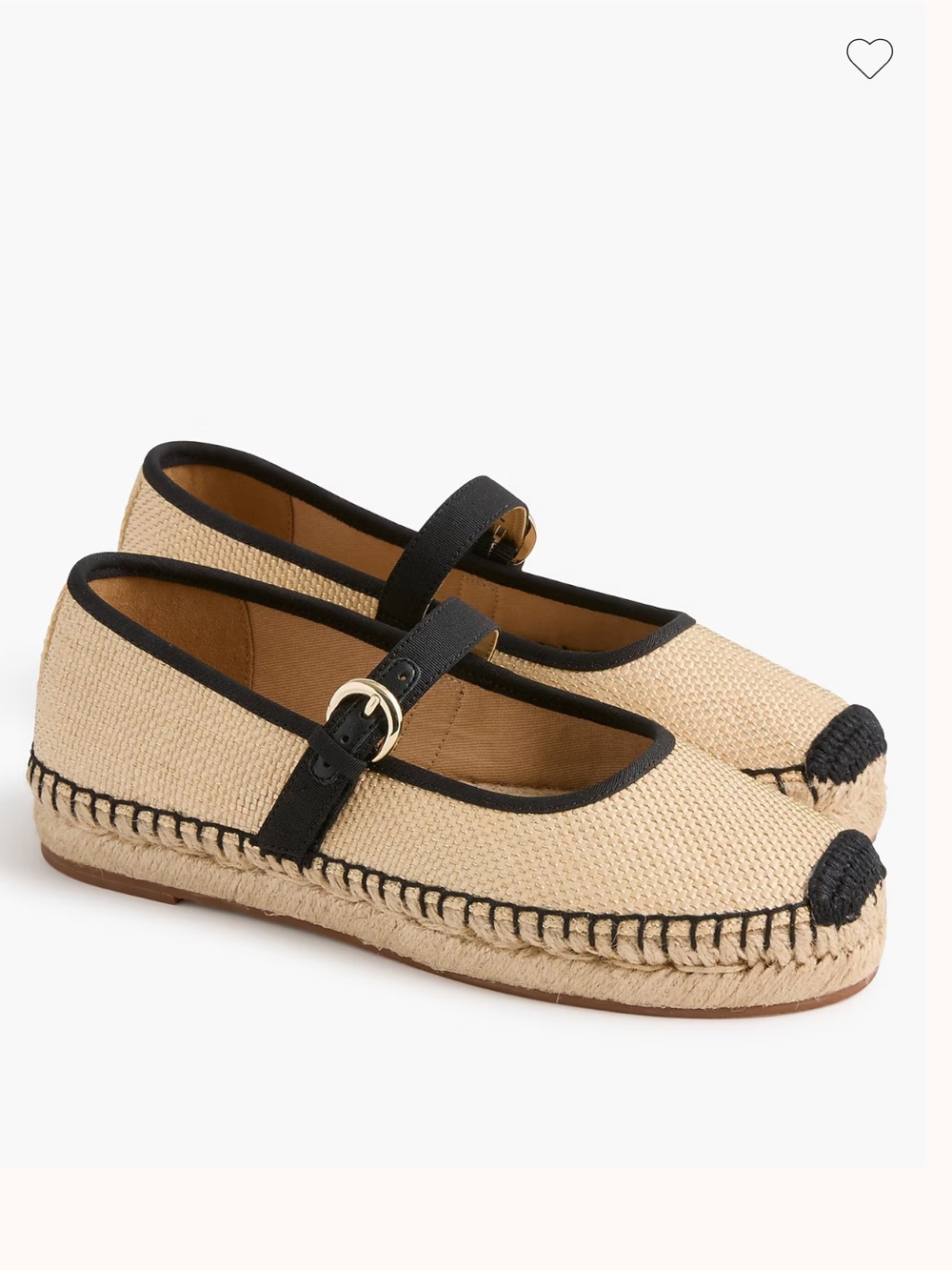 J Crew Espadrille Mary Jane Size 9.5
